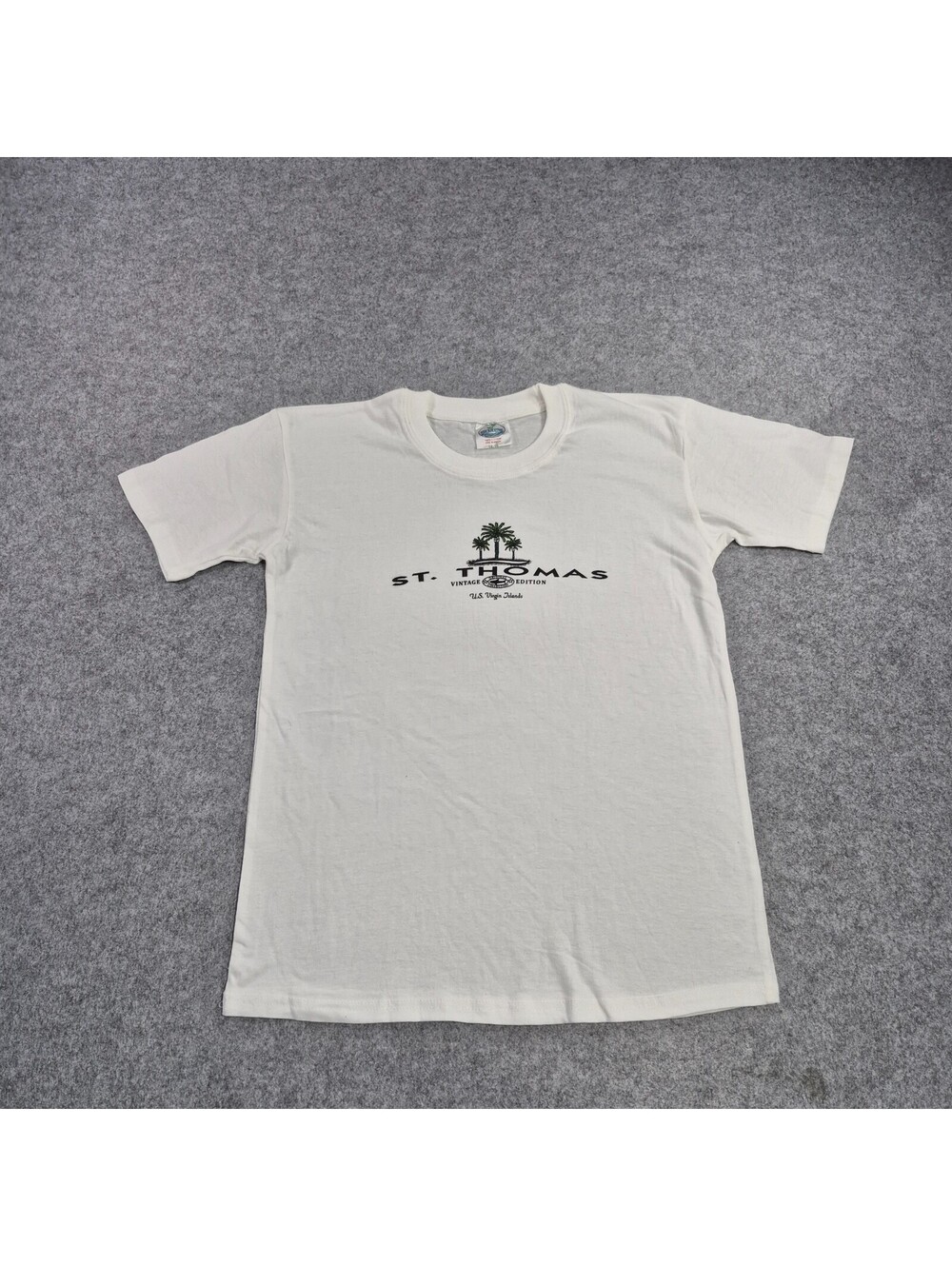 Youth St Thomas Vintage Edition T-Shirt White Sz 14/16